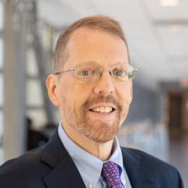 Portrait of David Bader.