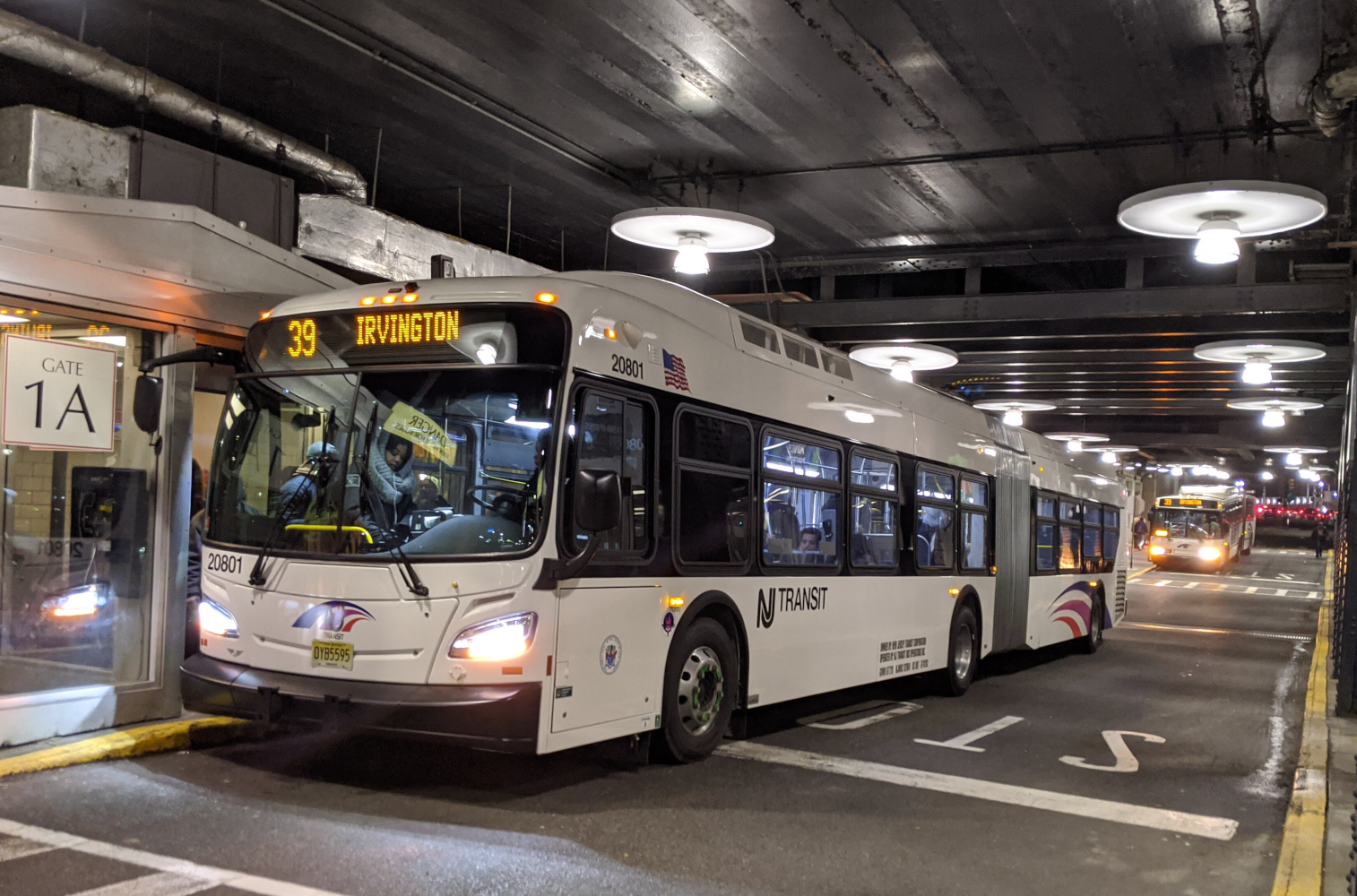 NJ Transit bus.